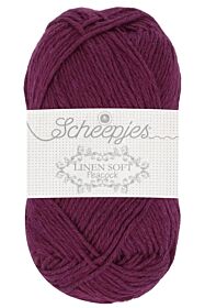 Scheepjes Linen Soft - 603 cerise - Linnen/Katoen Garen 1