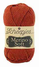 Scheepjeswol Merino Soft 608 dali / kastanjerood / roest 