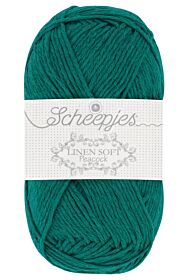 Scheepjes Linen Soft - 608 jade - Linnen/Katoen Garen 1