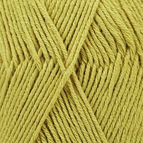 DROPS Safran 61 groene thee / lime (Uni Colour) - Katoen Garen