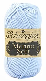 Scheepjes Merino Soft - 610 turner ijsblauw - Wol Garen