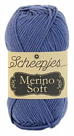 Scheepjes Merino Soft - 612 vermeer denimblauw - Wol Garen