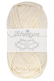Scheepjes Linen Soft - 616 naturel - Linnen/Katoen Garen 1