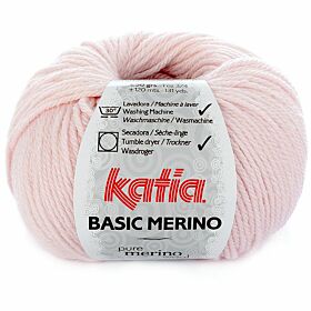Katia Basic Merino 62 lichtroze - Wol/Acryl Garen