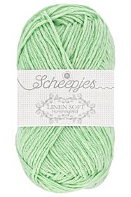Scheepjes Linen Soft - 623 mint - Linnen/Katoen Garen 1