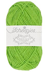 Scheepjes Linen Soft - 627 appelgroen - Linnen/Katoen Garen 1