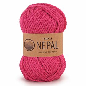 DROPS Nepal Uni Colour - 6273 pink - Wol & Garen