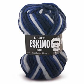 DROPS Eskimo Print - 63 nachthemel - Wol & Garen