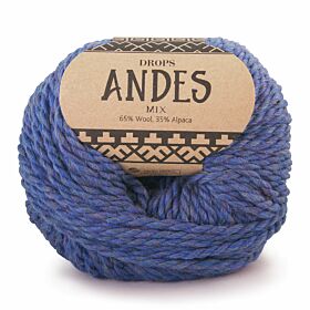 DROPS Andes Mix - 6343 avondblauw - Wol & Garen