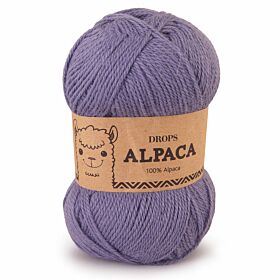 DROPS Alpaca Uni Colour - 6347 grijspaars - Wol & Garen