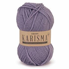 DROPS Karisma Uni Colour - 64 grijspaars - Wol & Garen