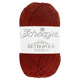 Scheepjes Metropolis 64 kraków / roestbruin - Merino Sokkengaren