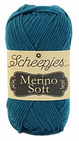 Scheepjes Merino Soft - 643 ansingh petroleum blauw - Wol Garen