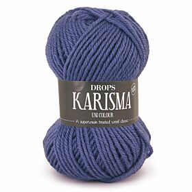 DROPS Karisma Uni Colour - 65 denimblauw - Wol & Garen