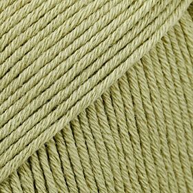 DROPS Safran Uni Colour - 65 pistache groen - Katoen Garen