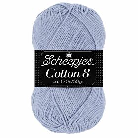 Scheepjes Cotton 8 - 651 lila - Katoen Garen