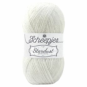 Scheepjes Stardust 652 pegasus / naturel - Glinstergaren