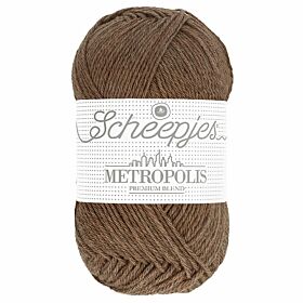 Scheepjes Metropolis 66 copenhagen / bruin - Merino Sokkengaren