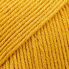 DROPS Safran 66 mosterdgeel (Uni Colour)- Katoengaren