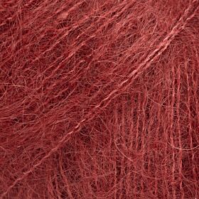 DROPS Kid-Silk Uni Colour - 68 kastanje - Mohair Garen 1