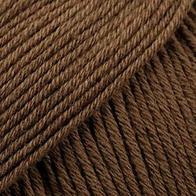 DROPS Safran Uni Colour - 68 koffie bruin - Katoen Garen