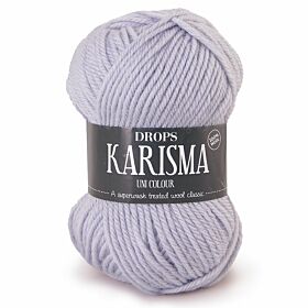 DROPS Karisma Uni Colour - 70 licht blauwgrijs - Wol & Garen
