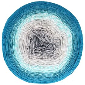 Scheepjes Cotton Whirl - 706 Blueberry Frost - Biologisch Katoen Garencake 1