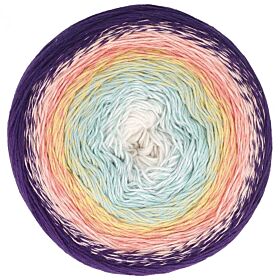 Scheepjes Cotton Whirl - 707 Peach Breeze - Biologisch Katoen Garencake 1