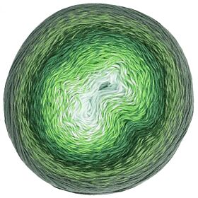 Scheepjes Cotton Whirl - 709 Lettuce Party - Biologisch Katoen Garencake 1