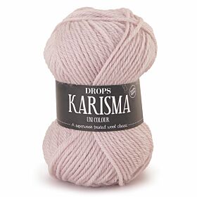 DROPS Karisma Uni Colour 71 zilverroze - Wol Garen