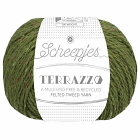 Scheepjes Terrazzo - 711 muschio - Gerecyclede Tweedwol