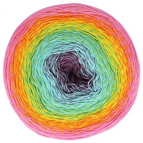 Scheepjes Cotton Whirl - 711 Sprinkles - Biologisch Katoen Garencake 1