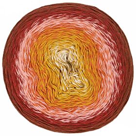 Scheepjes Cotton Whirl - 714 Cherry On Top - Biologisch Katoen Garencake 1