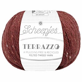 Scheepjes Terrazzo - 717 espresso - Gerecyclede Tweedwol