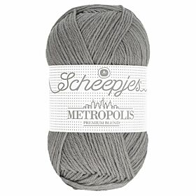 Scheepjes Metropolis 72 warsaw / zilvergrijs - Merino Sokkengaren