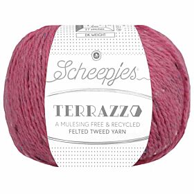 Scheepjes Terrazzo - 722 anguria - Gerecyclede Tweedwol