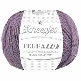 Scheepjes Terrazzo - 727 cardo - Gerecyclede Tweedwol
