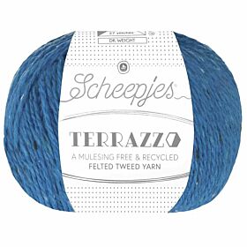Scheepjes Terrazzo - 733 zaffiro - Gerecyclede Tweedwol