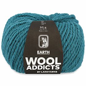 Wooladdicts Earth 74 jade / petrol / oceaan - Alpacawol Garen
