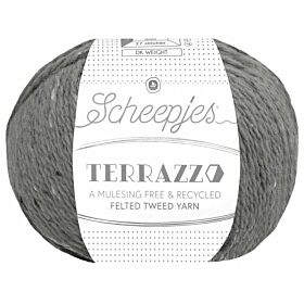 Scheepjes Terrazzo - 741 cenere - Gerecyclede Tweedwol