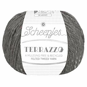 Scheepjes Terrazzo - 742 pietra - Gerecyclede Tweedwol