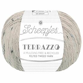 Scheepjes Terrazzo - 744 prosecco - Gerecyclede Tweedwol