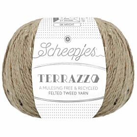 Scheepjes Terrazzo - 746 sabbia - Gerecyclede Tweedwol