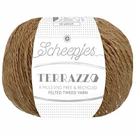 Scheepjes Terrazzo - 748 cioccolato - Gerecyclede Tweedwol