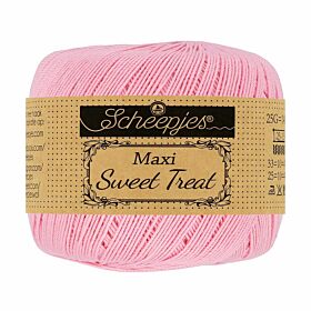 Scheepjes Maxi Sweet Treat - 749 pink - Gemerceriseerd Katoen