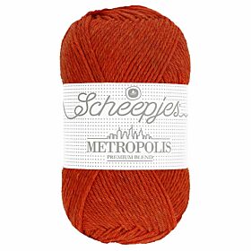 Scheepjes Metropolis 75 mexico city / donkeroranje - Merino Sokkengaren