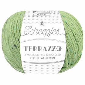 Scheepjes Terrazzo - 758 asparago - Gerecyclede Tweedwol