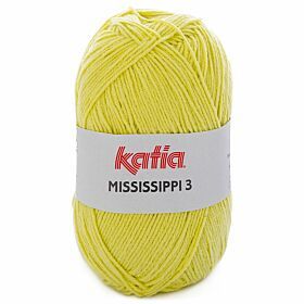 Katia Mississippi-3 - 759 licht pistache - Katoen/Acryl Garen