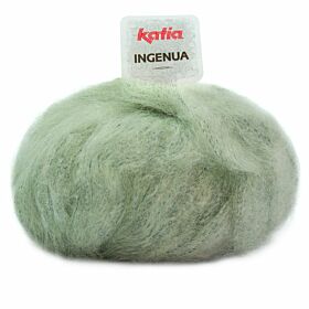 Katia Ingenua 76 bleekgroen / pistache - Mohairwol Garen