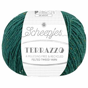 Scheepjes Terrazzo - 760 giungla - Gerecyclede Tweedwol